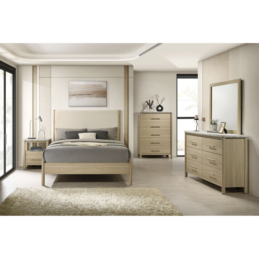 Picket House Furnishings - Joanna King Bed in Natural - B-19280-6-KB view 3