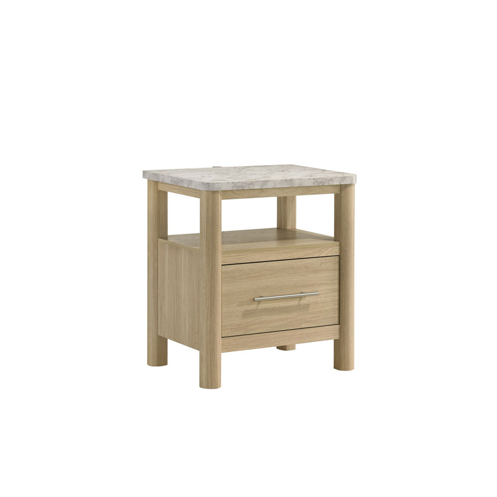 Picket House Furnishings - Joanna Nightstand with USB in Natural - B-19280-6-NS view 1