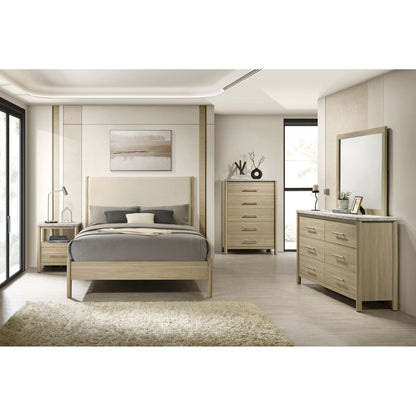 Picket House Furnishings - Joanna Queen 5PC Bedroom Set in Natural - B-19280-6-QB-5PC view 3