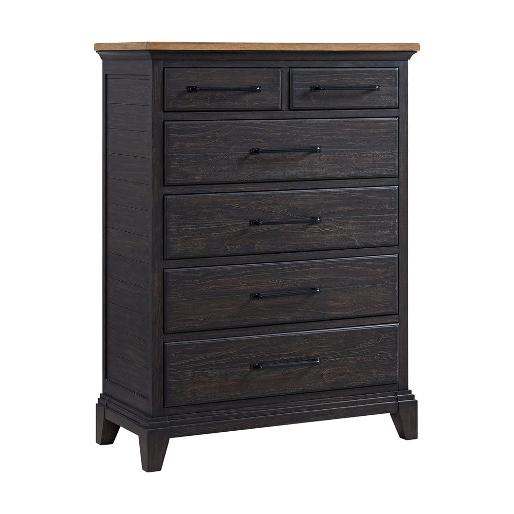 Picket House Furnishings -  Johnshaven  Chest in Espresso & Brown - B-16670-5-CH view 1