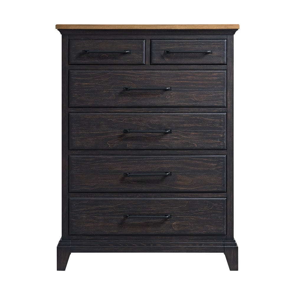 Picket House Furnishings -  Johnshaven  Chest in Espresso & Brown - B-16670-5-CH view 2