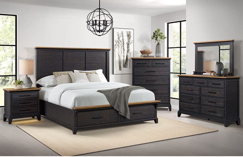 Picket House Furnishings -  Johnshaven  Chest in Espresso & Brown - B-16670-5-CH view 5