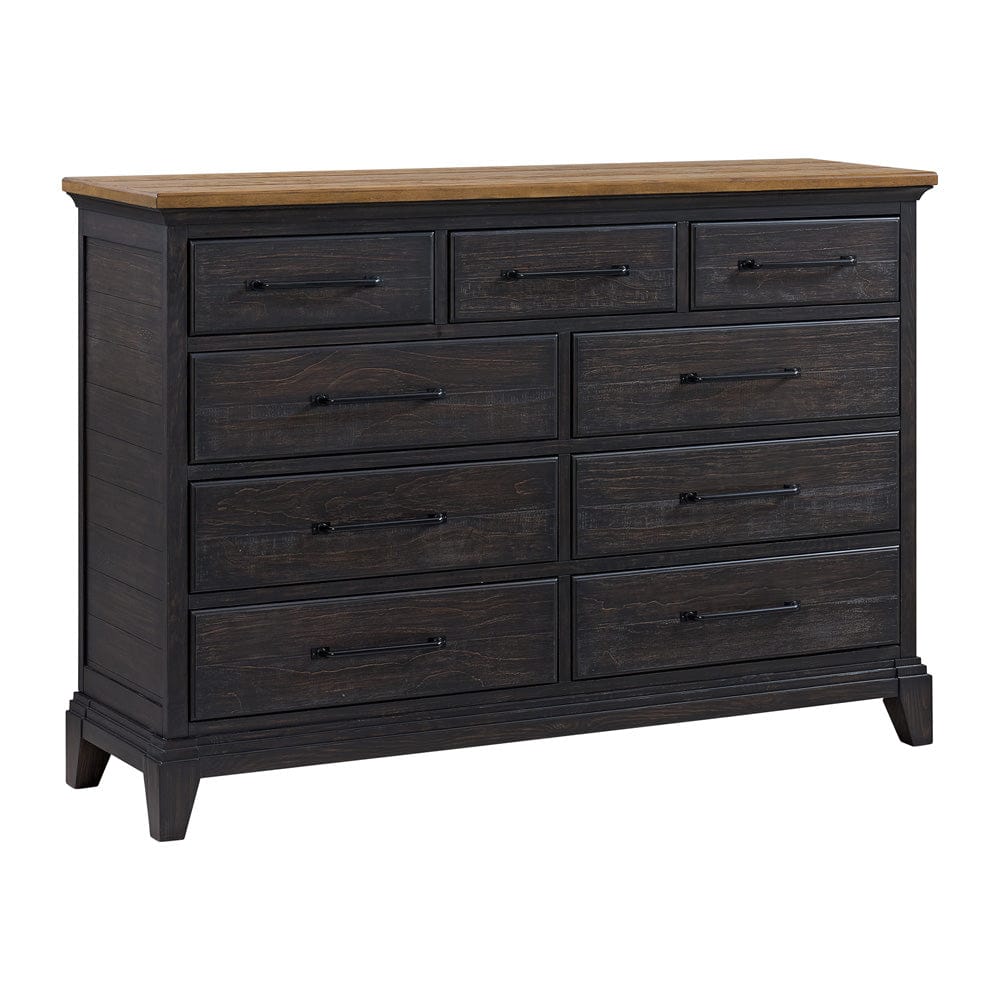 Picket House Furnishings -  Johnshaven  Dresser in Espresso & Brown - B-16670-5-DR view 1