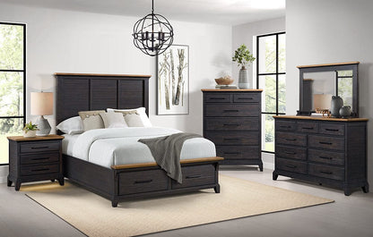 Picket House Furnishings -  Johnshaven  Dresser in Espresso & Brown - B-16670-5-DR view 5