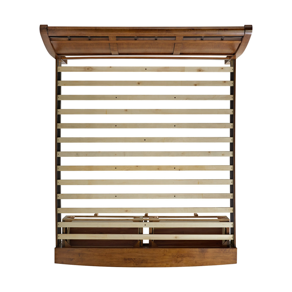 Picket House Furnishings - Joseph King Sleigh Storage 3PC Bedroom Set in Chestnut - B-15580-5-KSB-NS2 view 9