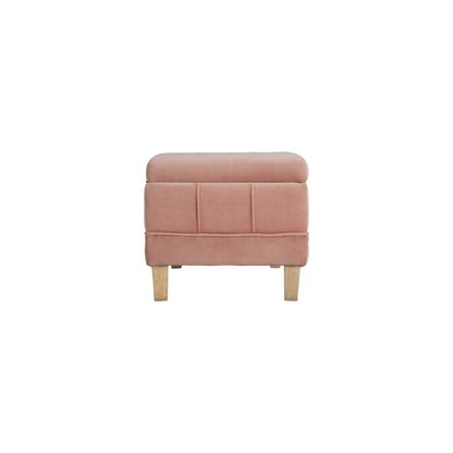 Picket House Furnishings - Jude Tufted Storage Ottoman In Blush - UCB1812001WWE veiw 4