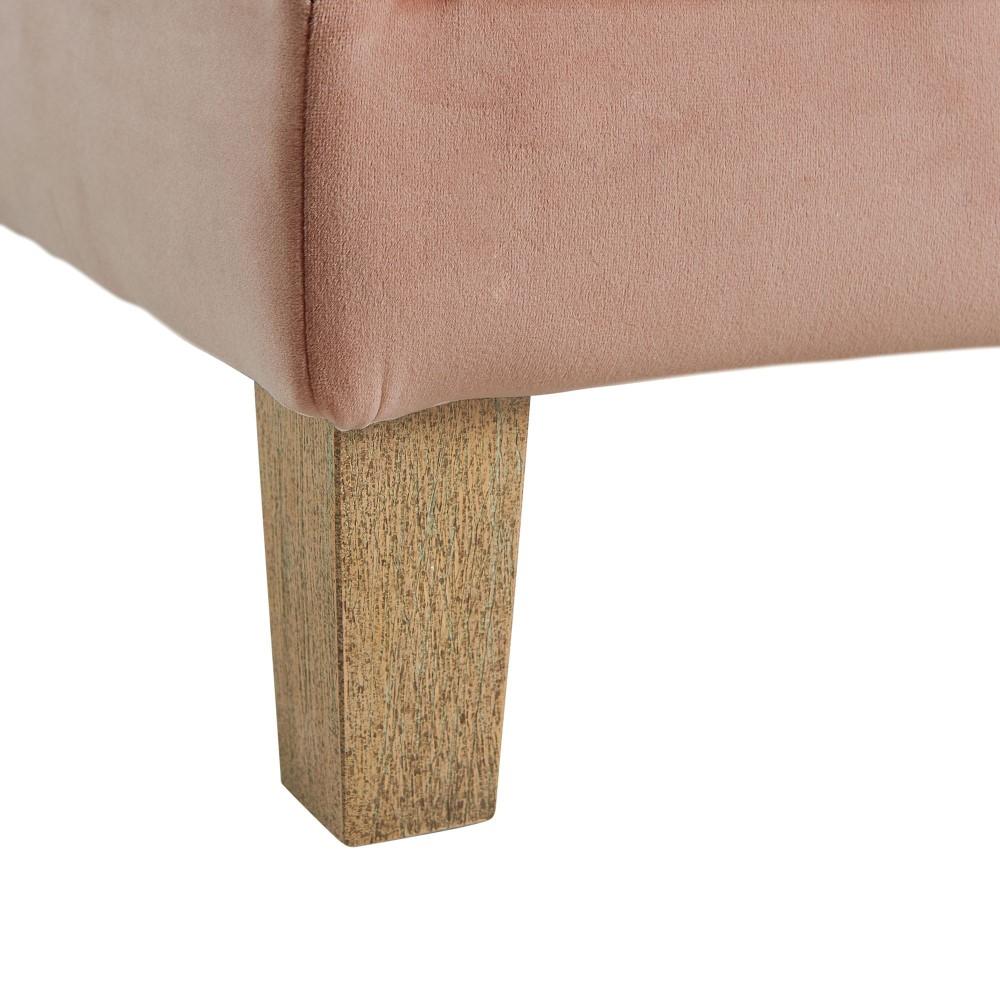 Picket House Furnishings - Jude Tufted Storage Ottoman In Blush - UCB1812001WWE veiw 9
