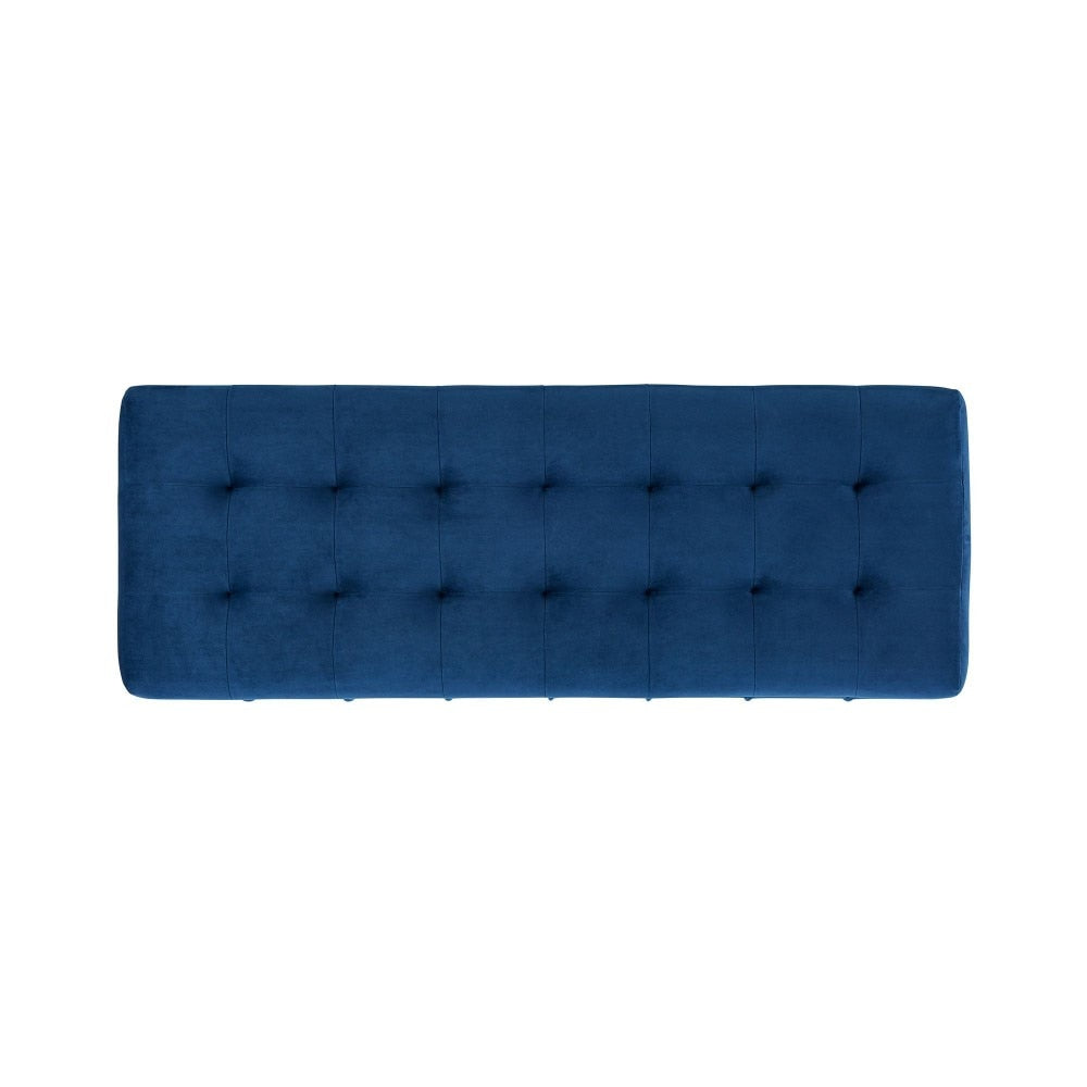 Picket House Furnishings - Jude Tufted Storage Ottoman In Cobalt - UCB1815001WWE veiw 6