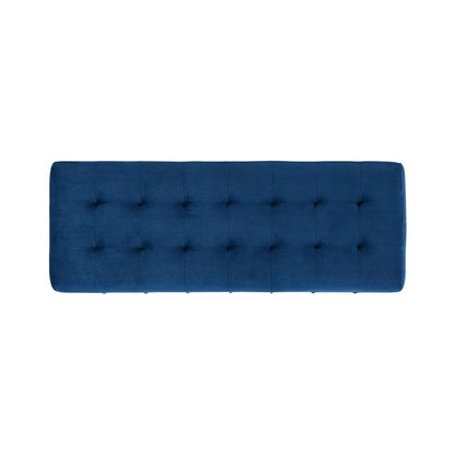 Picket House Furnishings - Jude Tufted Storage Ottoman In Cobalt - UCB1815001WWE veiw 6