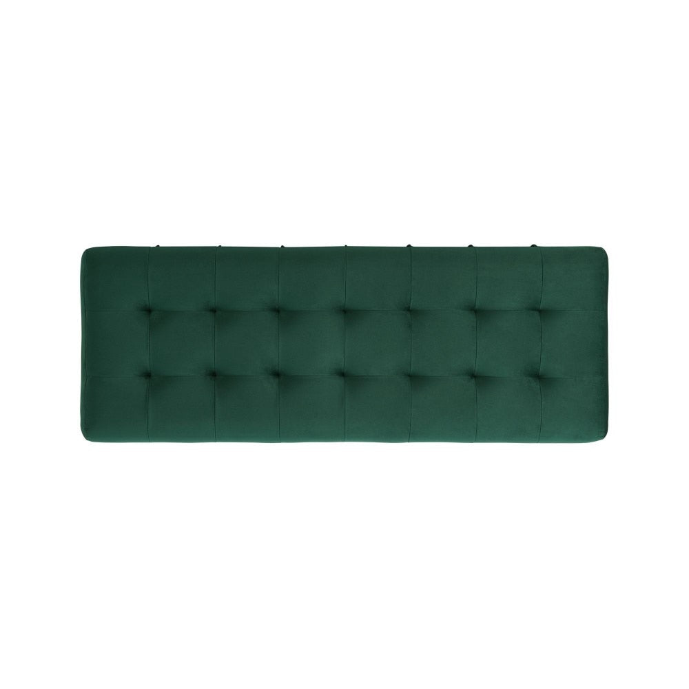 Picket House Furnishings - Jude Tufted Storage Ottoman In Evergreen - UCB1816001WWE veiw 6