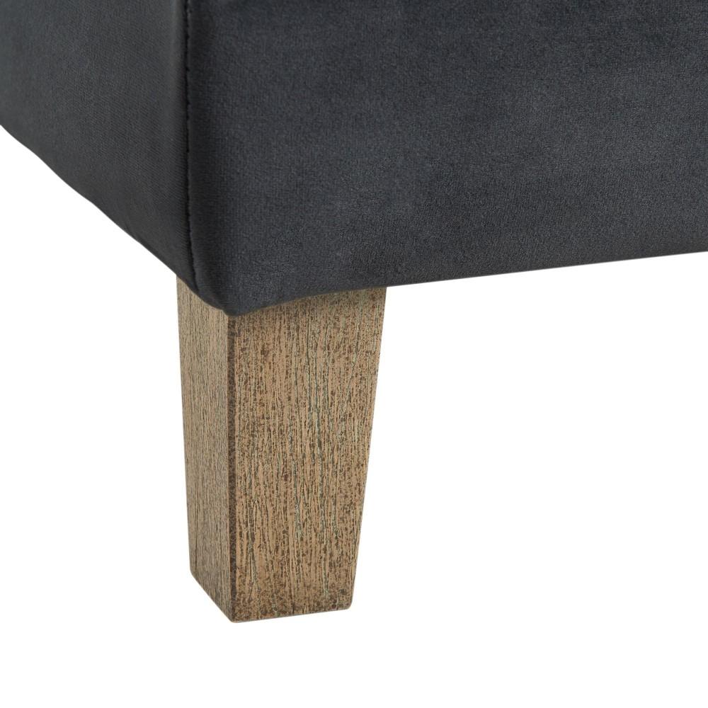Picket House Furnishings - Jude Tufted Storage Ottoman In Gun Metal - UCB1819001WWE veiw 10