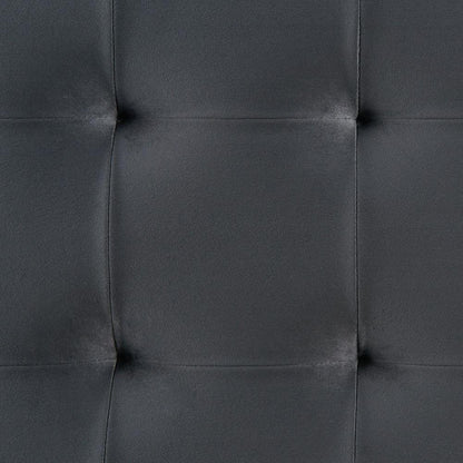 Picket House Furnishings - Jude Tufted Storage Ottoman In Gun Metal - UCB1819001WWE veiw 11