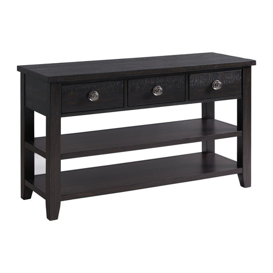 Picket House Furnishings - Kahlil 3-Drawer Sofa Table - TKN100ST veiw 1
