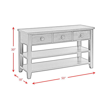 Picket House Furnishings - Kahlil 3-Drawer Sofa Table - TKN100ST veiw 7