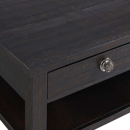 Picket House Furnishings - Kahlil Square Coffee Table in Espresso - TKN100CTSQ veiw 5