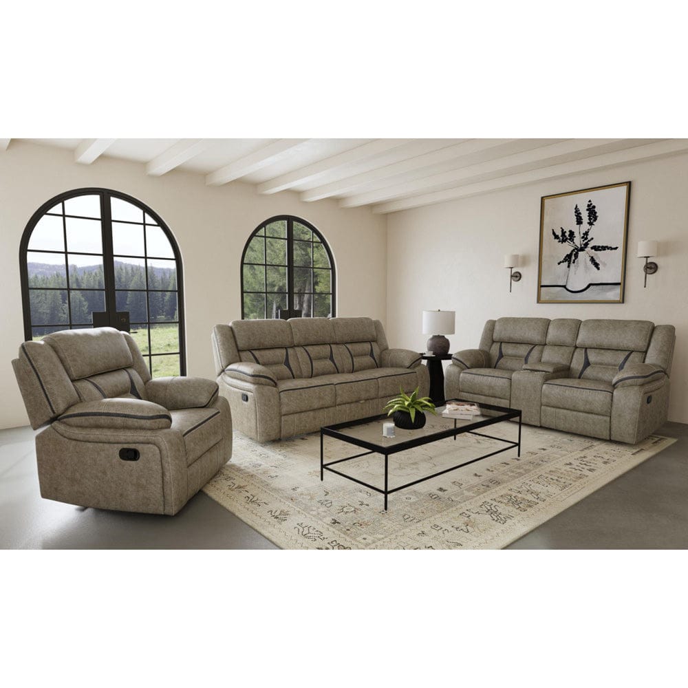 Picket House Furnishings - Kaoru Motion Recliner in Corral Grey - U-8490-9760-106 view 2