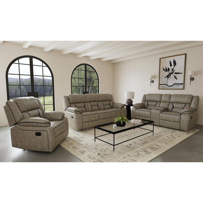 Picket House Furnishings - Kaoru Motion Recliner in Corral Grey - U-8490-9760-106 view 2