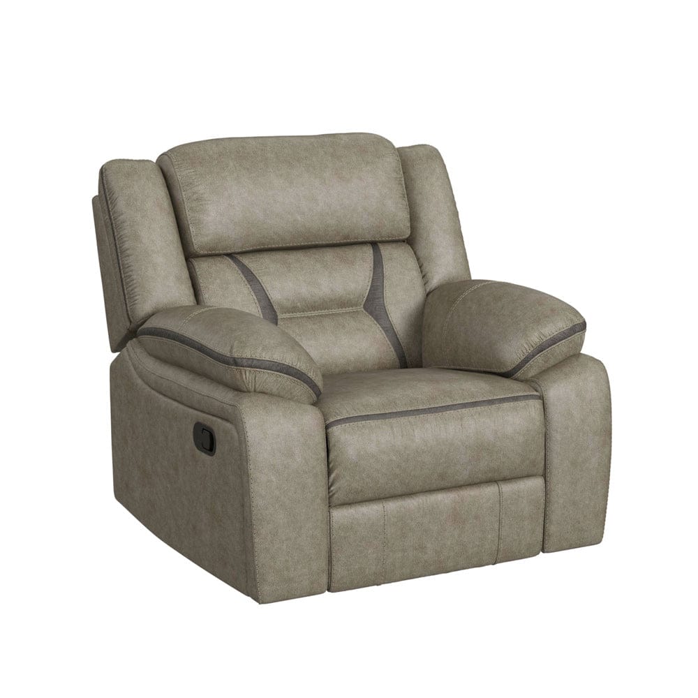 Picket House Furnishings - Kaoru Motion Recliner in Corral Grey - U-8490-9760-106 view 3
