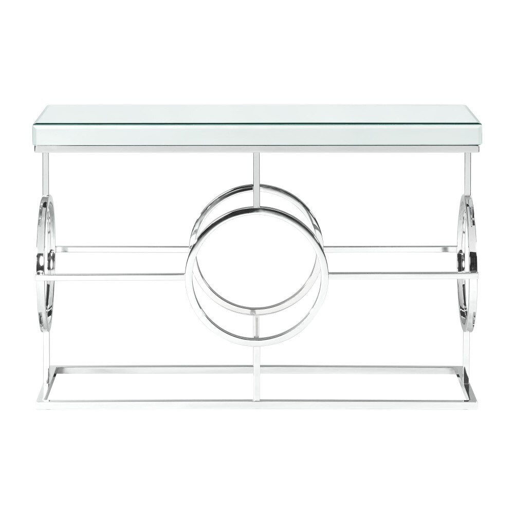 Picket House Furnishings - Katie 3PC Occasional Table Set in Chrome - CTPL1003PC veiw 4