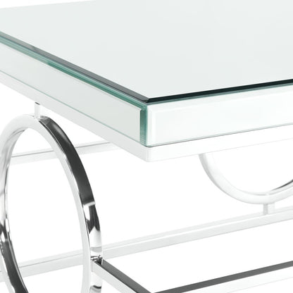 Picket House Furnishings - Katie 3PC Occasional Table Set in Chrome - CTPL1003PC veiw 5