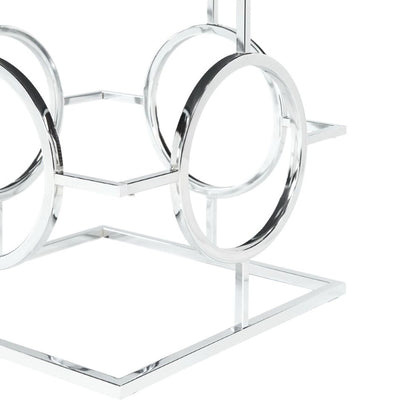 Picket House Furnishings - Katie Square Mirrored End Table in Chrome - CTPL100ET veiw 6