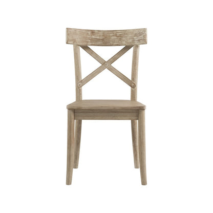 Picket House Furnishings - Keaton Round Standard Height 5PC Dining Set-Table and Four Chairs - LCL100RTWS5PC veiw 5