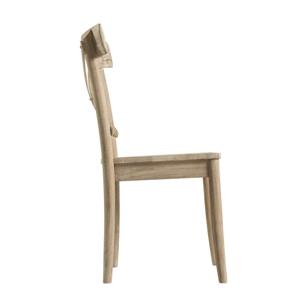 Picket House Furnishings - Keaton Round Standard Height 5PC Dining Set-Table and Four Chairs - LCL100RTWS5PC veiw 6