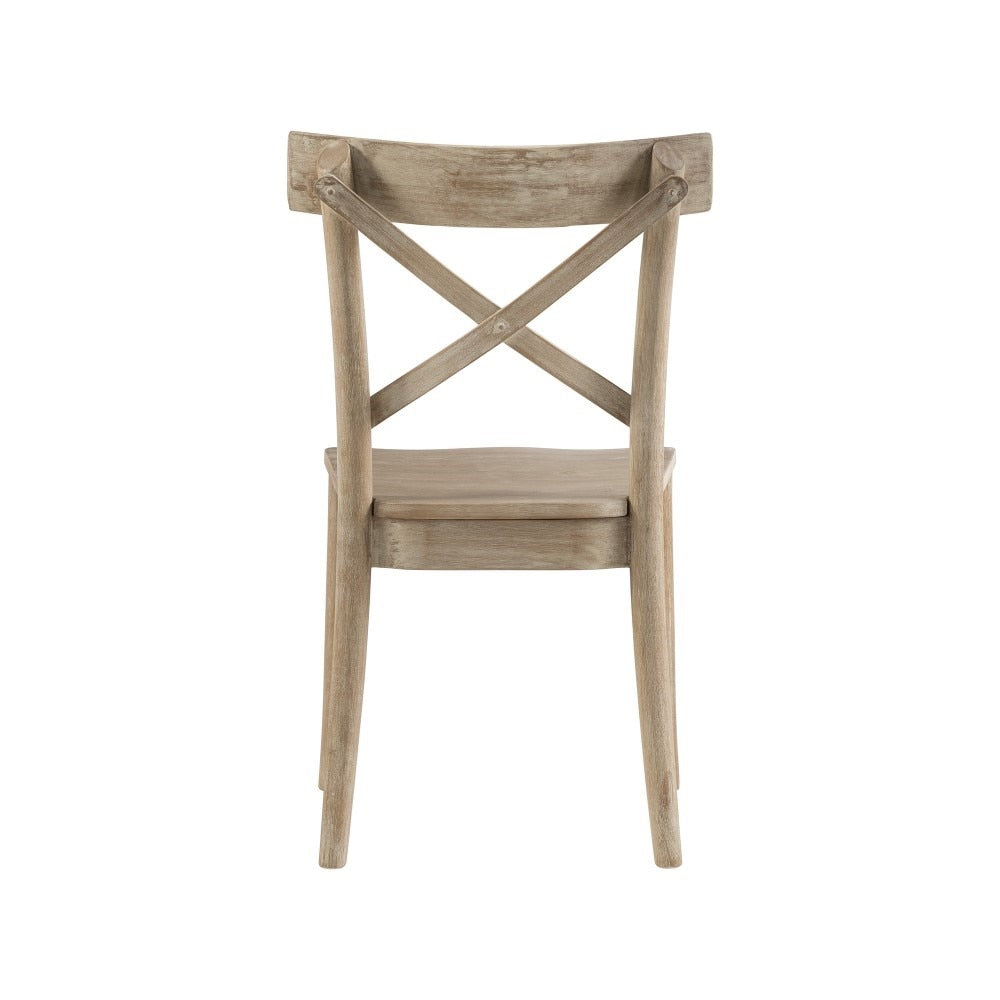 Picket House Furnishings - Keaton Round Standard Height 5PC Dining Set-Table and Four Chairs - LCL100RTWS5PC veiw 7