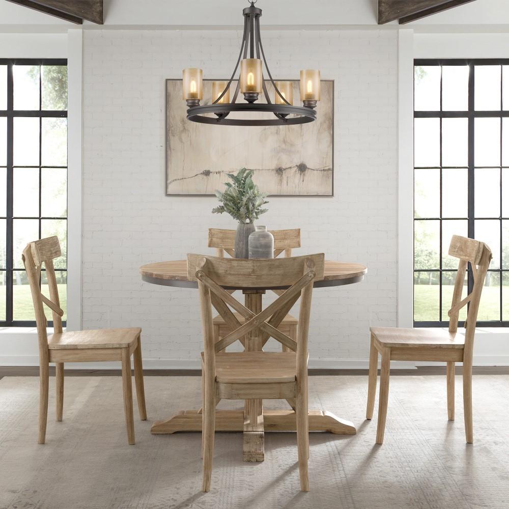 Picket House Furnishings - Keaton Round Standard Height Dining Table - LCL100RT veiw 3
