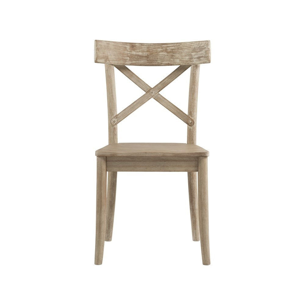 Picket House Furnishings - Keaton X-Back Wooden Side Chair (Set of 2) - LCL100WSC veiw 3