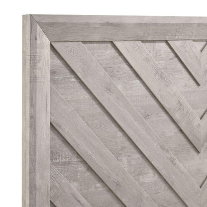 Picket House Furnishings - Keely King Panel Bed in White - EL700KB veiw 3