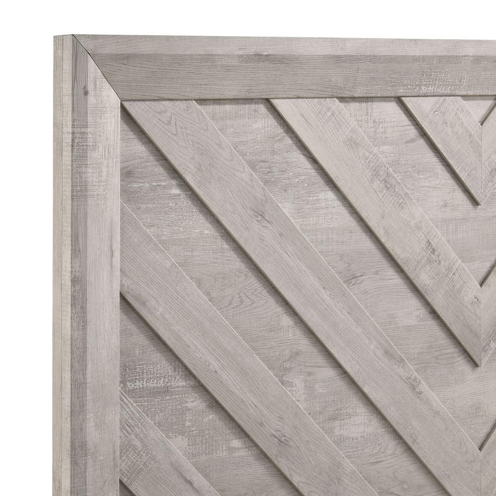 Picket House Furnishings - Keely Twin Panel Bed in White - EL700TB veiw 3
