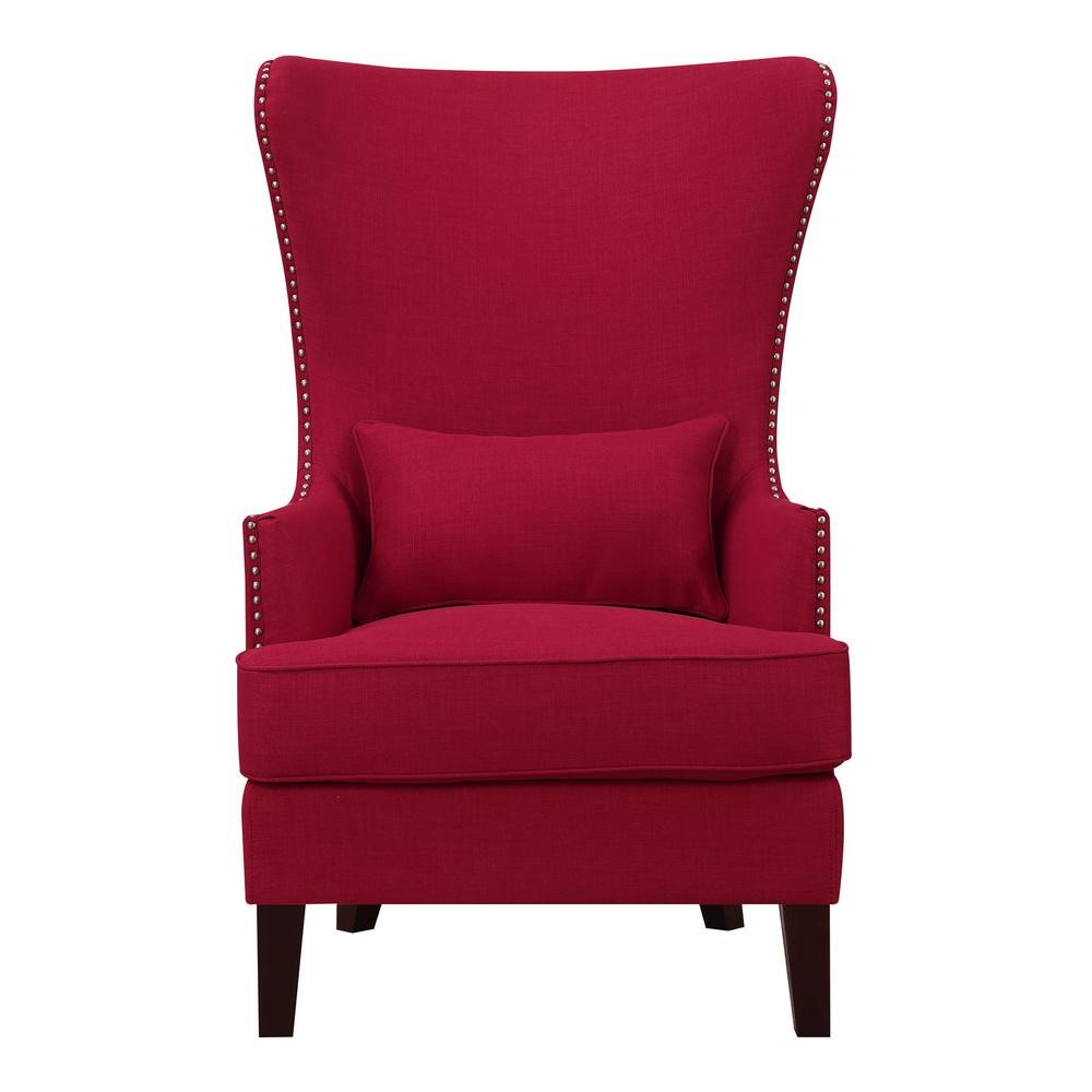 Picket House Furnishings - Kegan Accent Chair in Berry - UKR084100 veiw 2