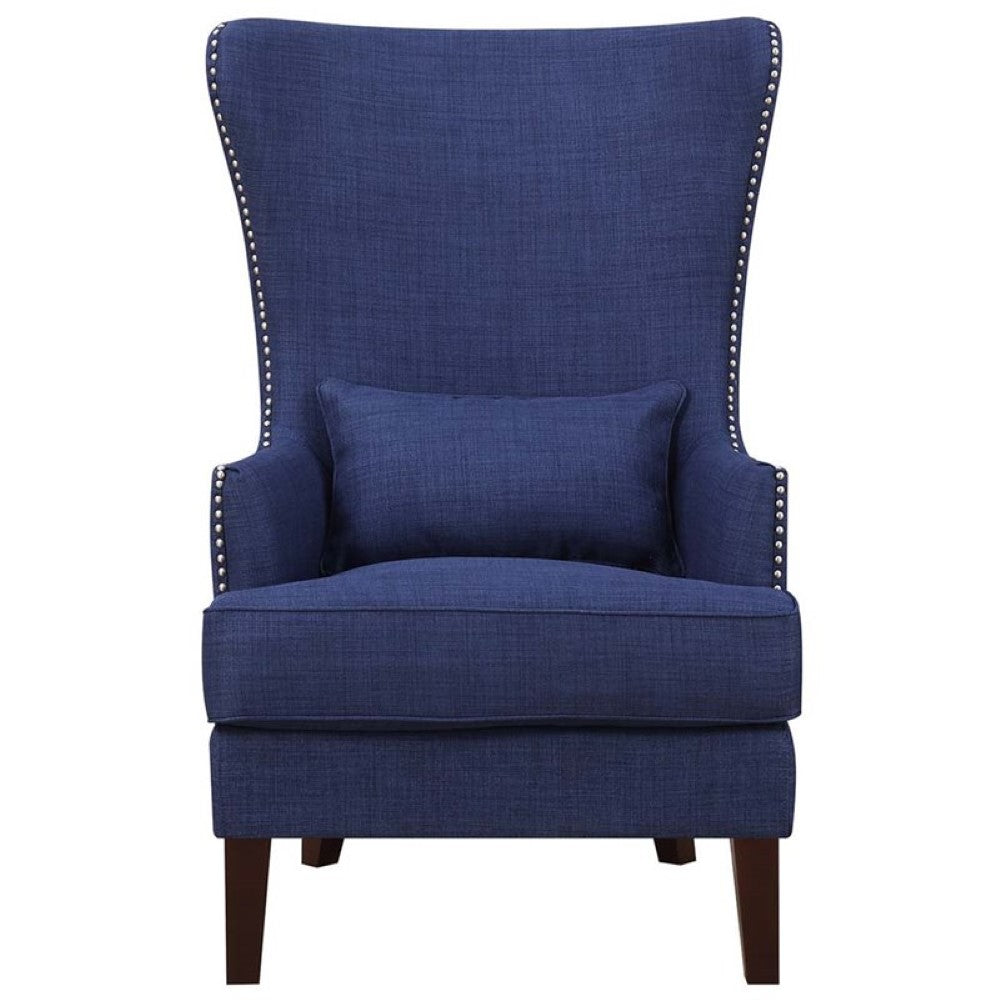 Picket House Furnishings - Kegan Accent Chair in Blue - UKR080100 veiw 1