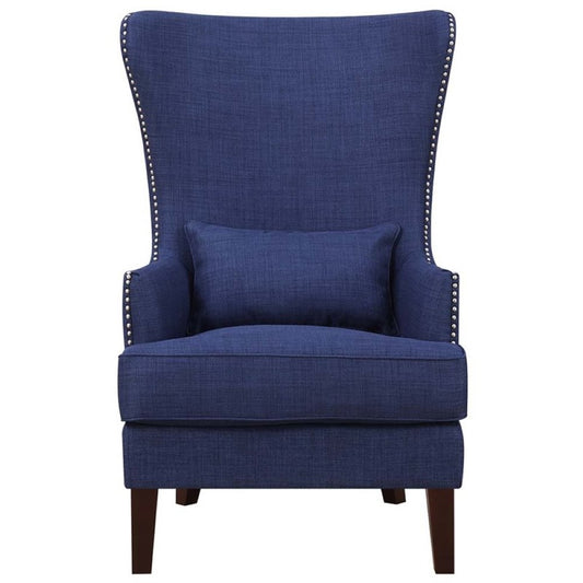 Picket House Furnishings - Kegan Accent Chair in Blue - UKR080100 veiw 1
