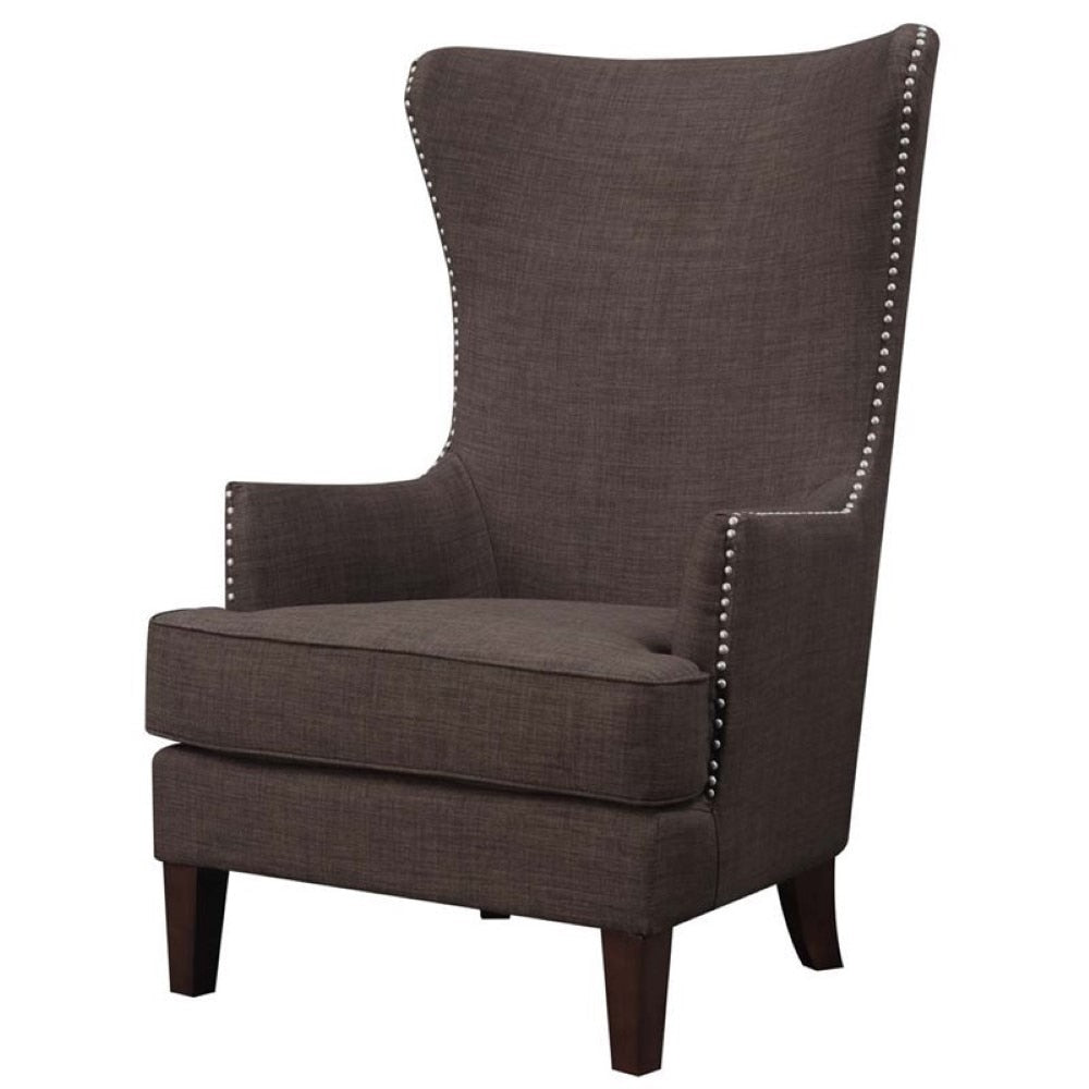 Picket House Furnishings - Kegan Accent Chair in Chocolate - UKR081100 veiw 1