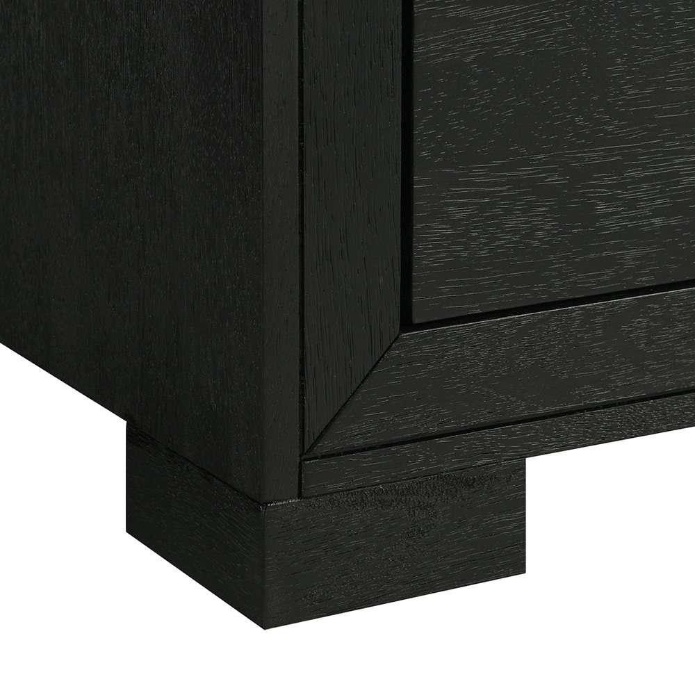 Picket House Furnishings - Kenn Dresser & Mirror Set in Black - B-3410-8-DRMR veiw 4