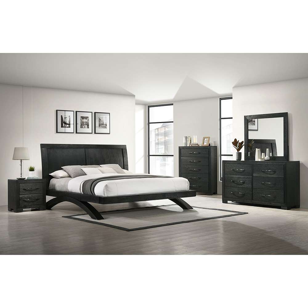 Picket House Furnishings - Kenn Full Bed in Black - B-3410-8-FB veiw 2