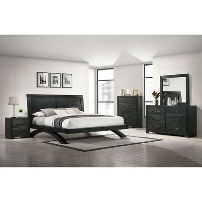 Picket House Furnishings - Kenn Full Bed in Black - B-3410-8-FB veiw 2