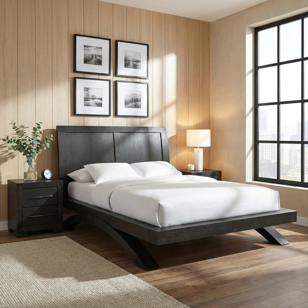 Picket House Furnishings - Kenn King 3PC Bedroom Set in Black - B-3410-8-KB-NS2 view 3