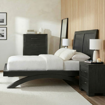 Picket House Furnishings - Kenn King 4PC Bedroom Set in Black - B-3410-8-KB-NSCH view 3