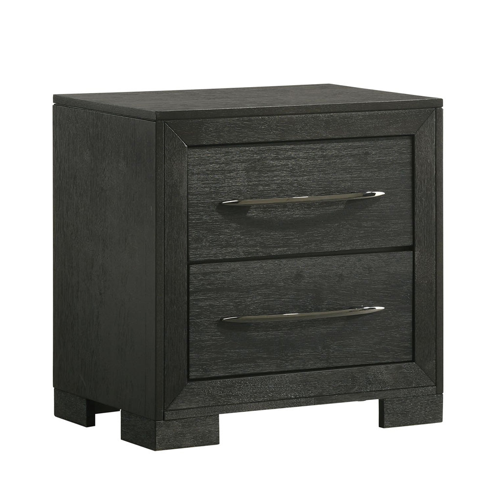 Picket House Furnishings - Kenn King 5PC Bedroom Set in Black - B-3410-8-KB-NSDRC view 2