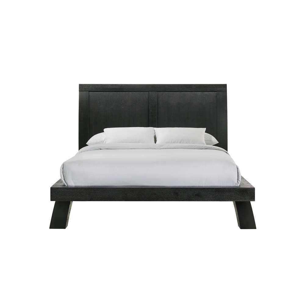Picket House Furnishings - Kenn Queen Bed in Black - B-3410-8-QB veiw 2