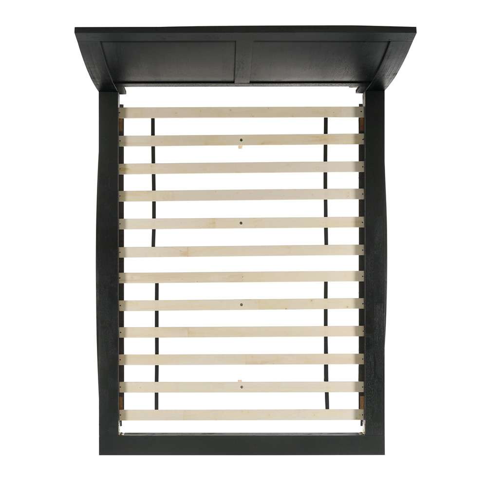 Picket House Furnishings - Kenn Queen Bed in Black - B-3410-8-QB veiw 3
