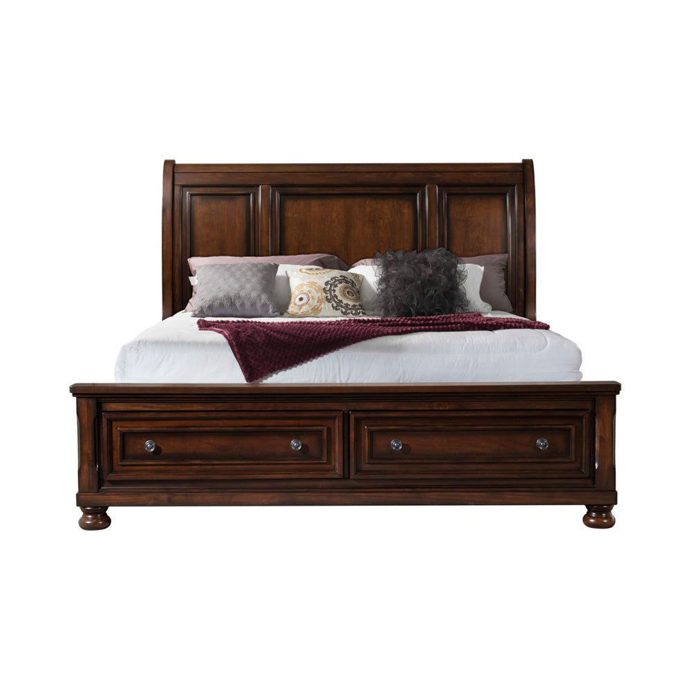 Picket House Furnishings - Kingsley King Bed W/Storage Footboard and Non-Storage Rails - KT600KSB view 2