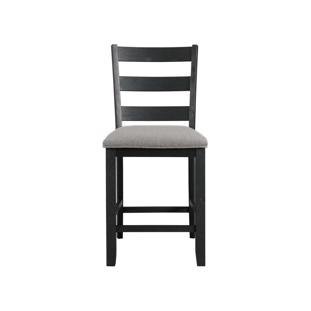 Picket House Furnishings - Kona Counter Height Side Chair Set in Black - DMT300CSC veiw 2