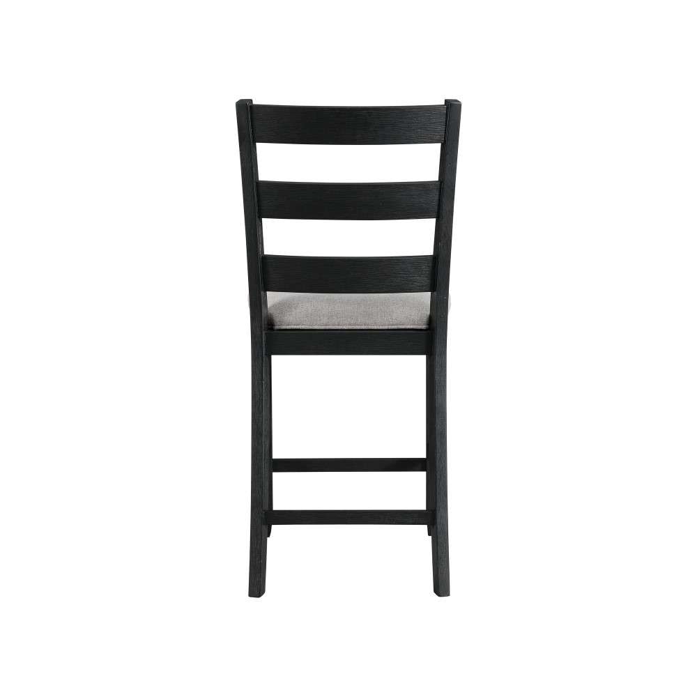 Picket House Furnishings - Kona Counter Height Side Chair Set in Black - DMT300CSC veiw 4