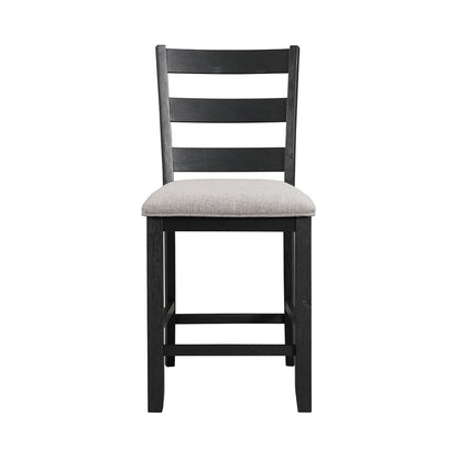 Picket House Furnishings - Kona Gray 5PC Counter Height Dining Set-Table & Four Chairs - DMT3005CS veiw 6