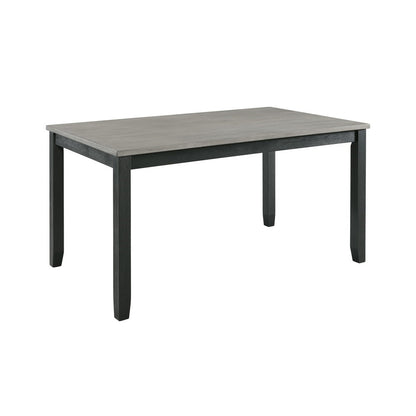 Picket House Furnishings - Kona Gray 6PC Dining Set-Table, Four Chairs & Bench - DMT3006DS veiw 2