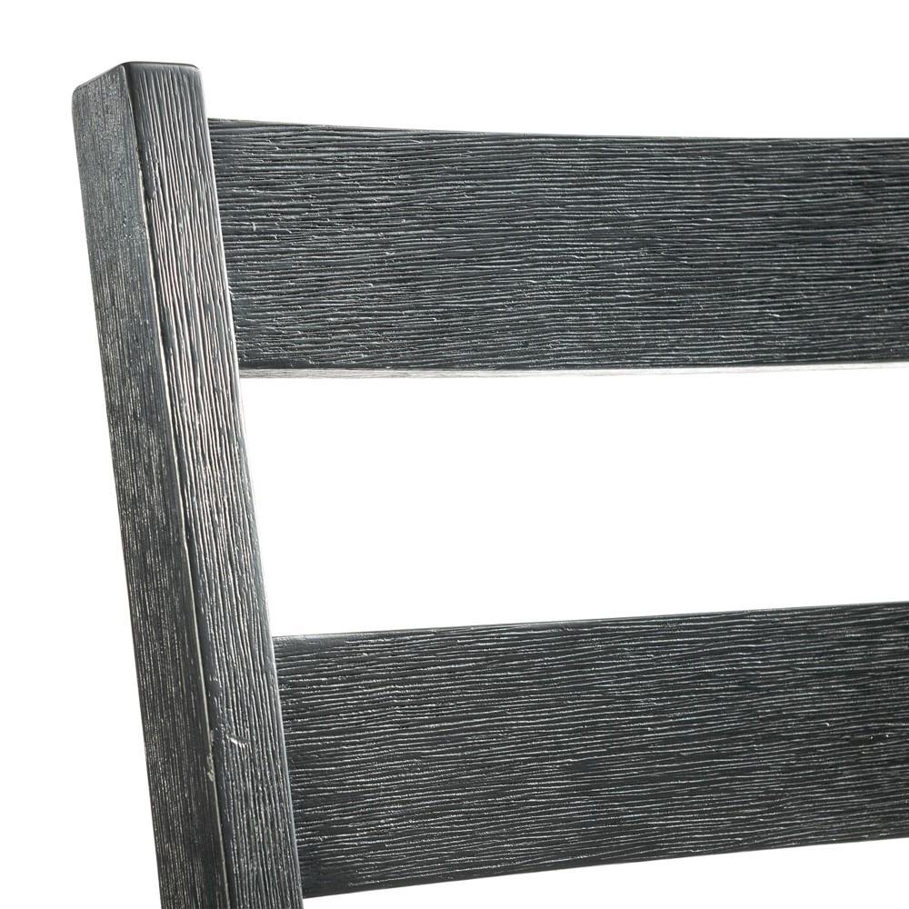 Picket House Furnishings - Kona Gray 6PC Dining Set-Table, Four Chairs & Bench - DMT3006DS veiw 10
